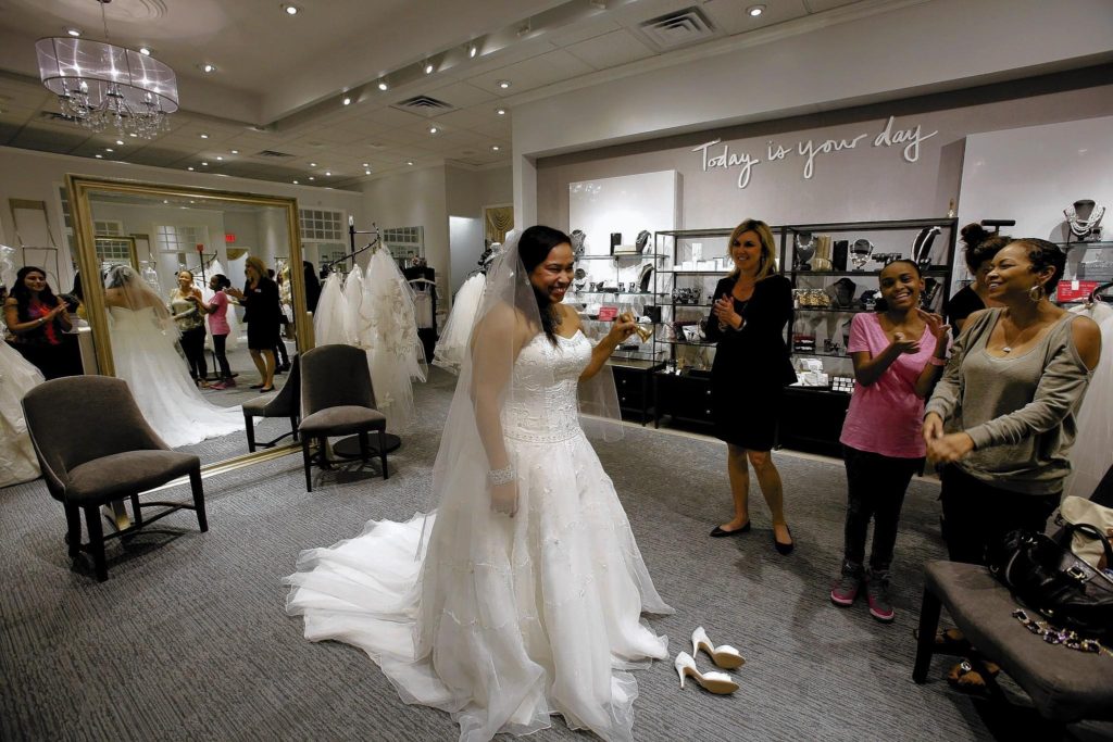 budgeting - wedding dress shopping