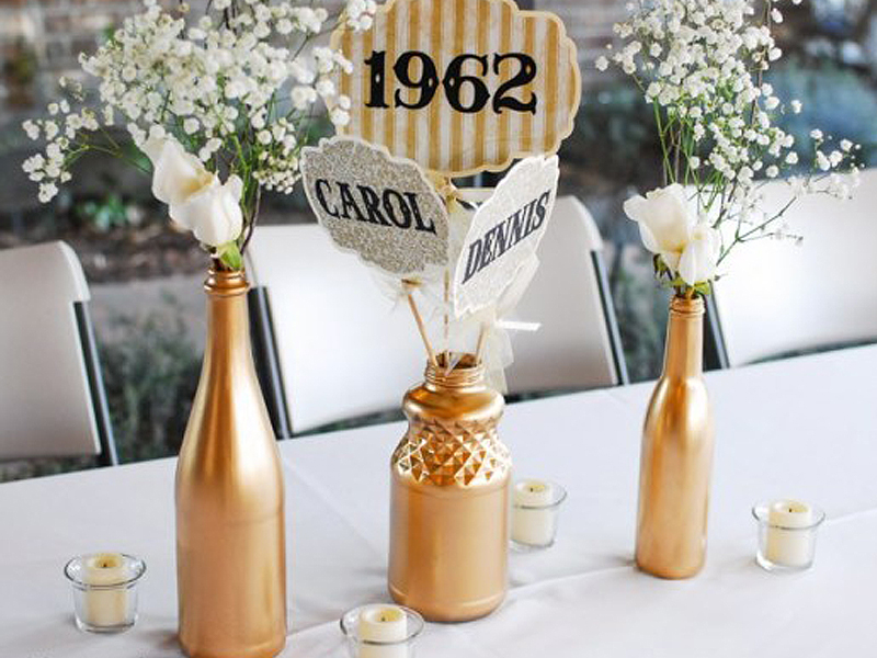 6 Important Golden Wedding Anniversary Party Planning Tips